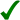 checkmark