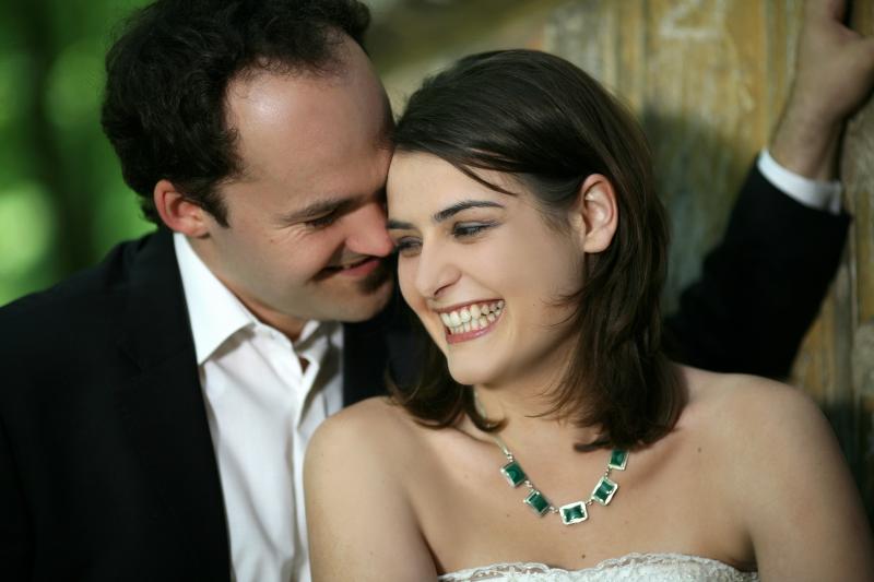 Agata and Roman, they look very happy.