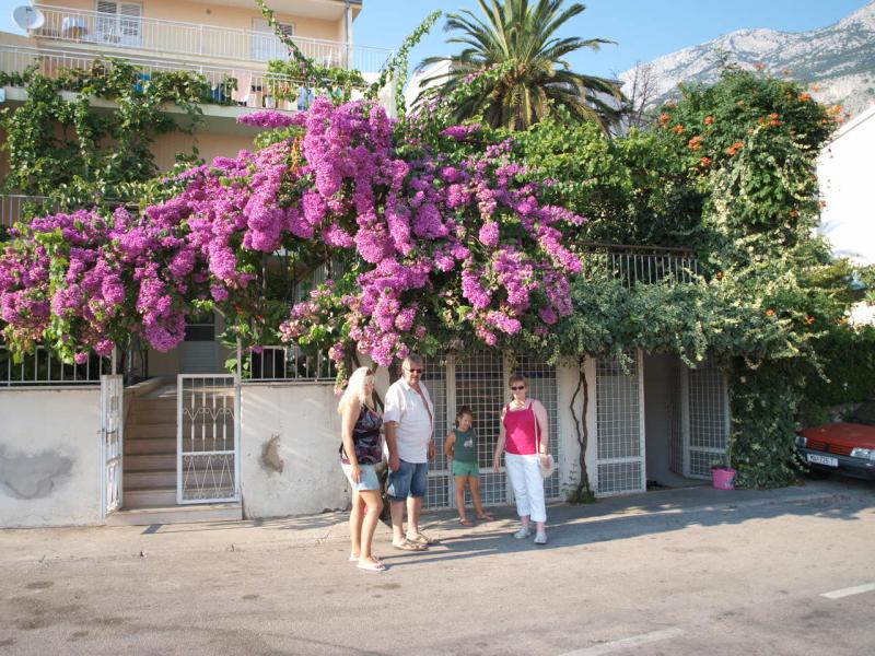 Family photo on vacation in Croatia.