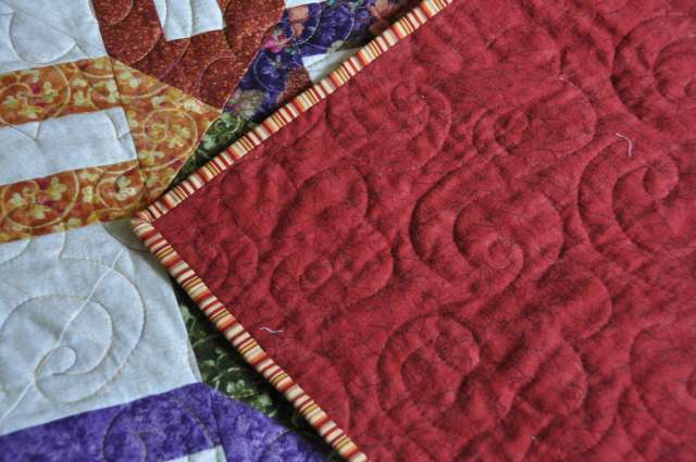 a look at the backing fabric