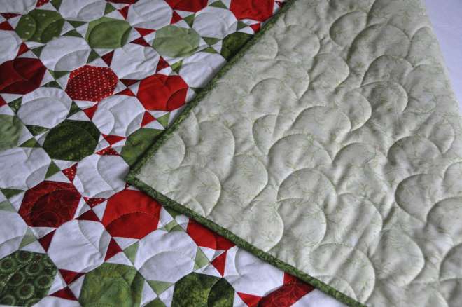 The backing fabric we used for the Summer Slices quilt.