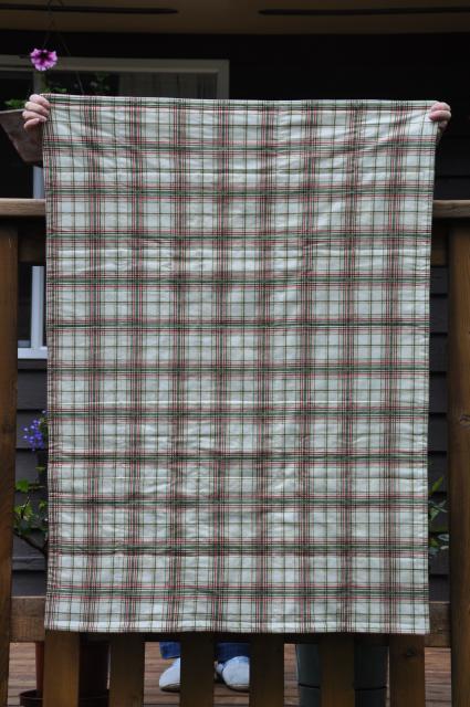 A shot of the backing fabric for the quilt Teddy Bears for Baby.