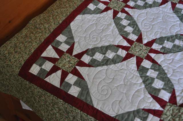 a closer look at the fabrics and block pattern